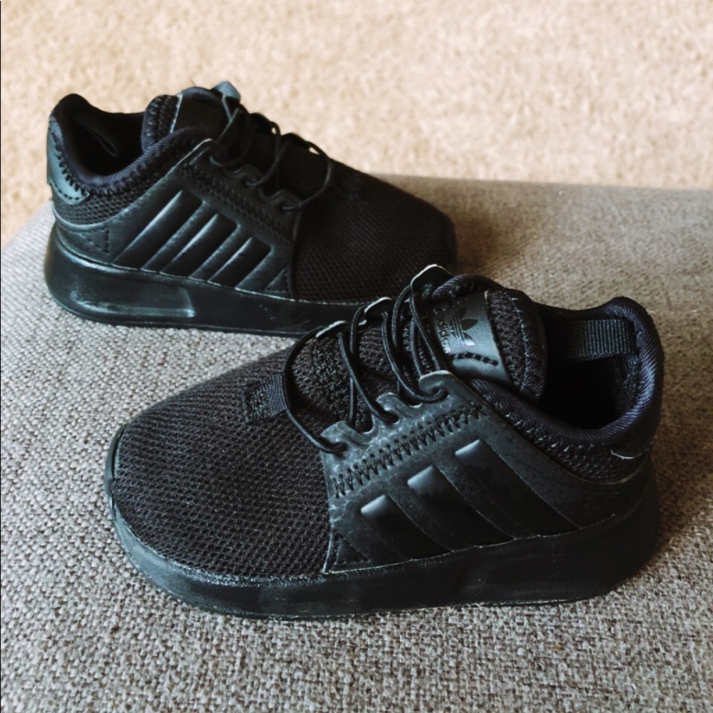 Black toddler Adidas swift runs!
